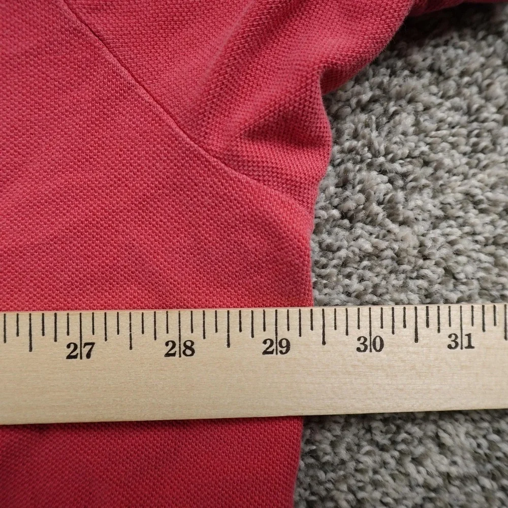 Ralph Lauren Polo Shirt Mens‎ 3XB Red Pique Pony Logo Golf Short Sleeve Preppy
